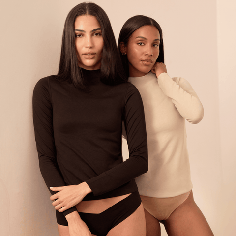 LONG SLEEVE HIGH NECK T-SHIRT