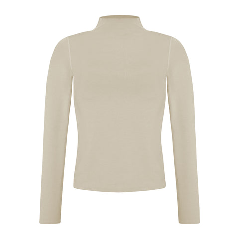 LONG SLEEVE HIGH NECK T-SHIRT